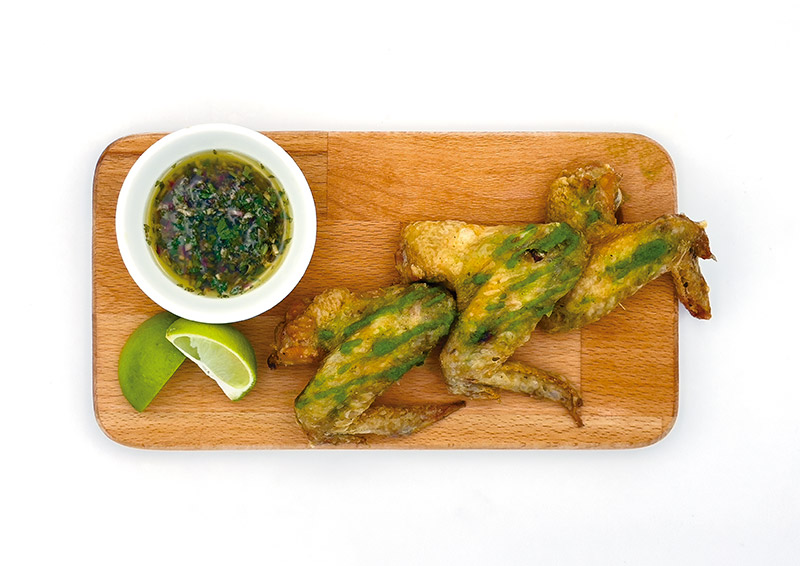 Alitas pollo